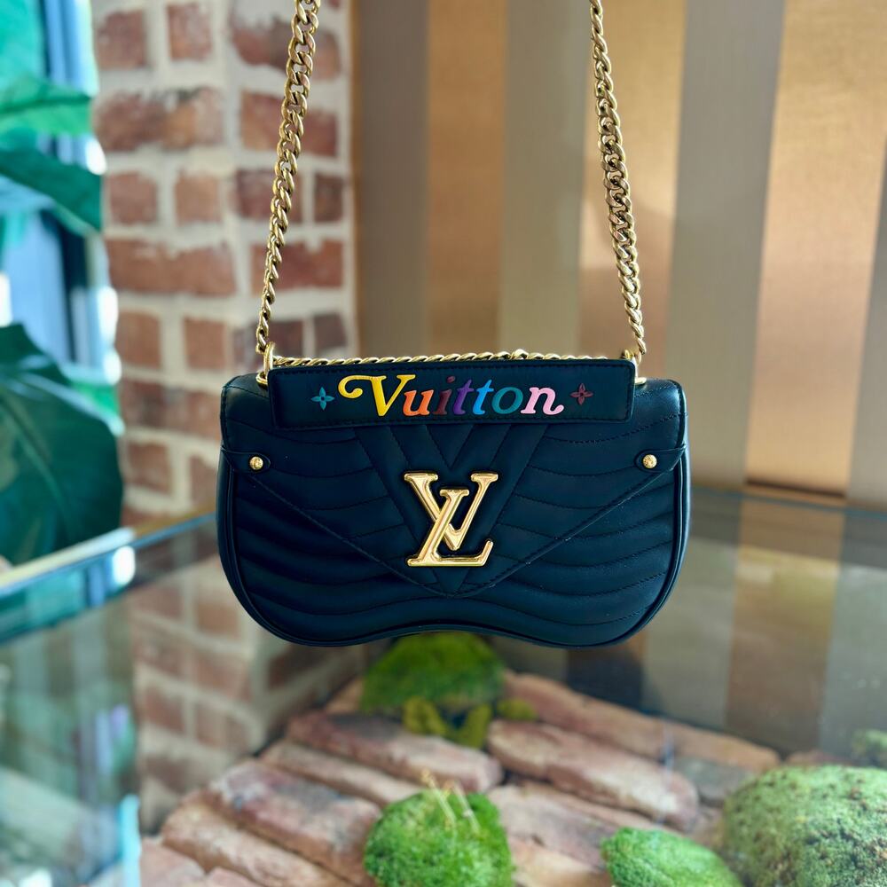 LOUIS VUITTON New Wave Black Crossbody